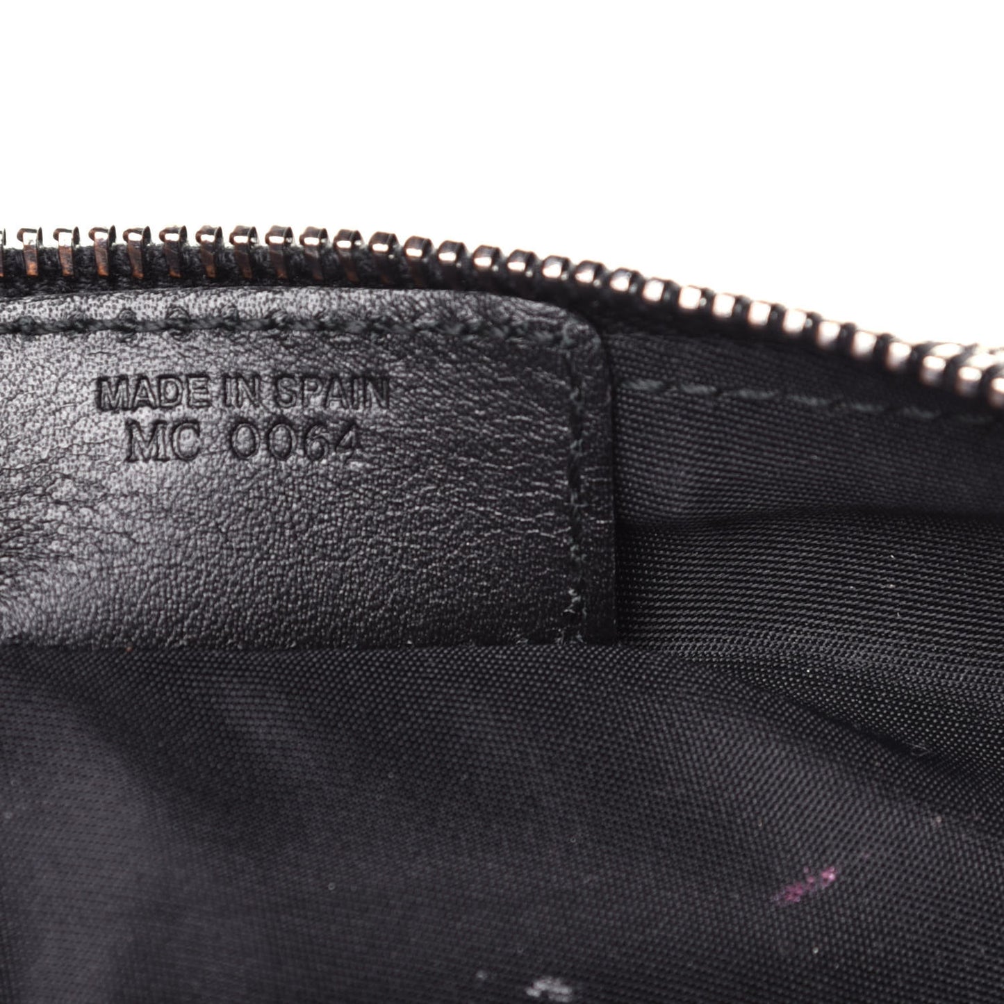 Monogram Mini Saddle Pochette Black