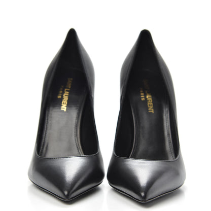 Saint Laurent Calfskin Opyum 110 Pumps 37 Black 2 of 7