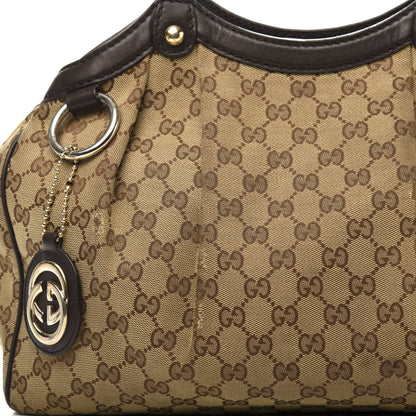 Gucci Monogram Medium Sukey Tote Dark Brown 15 of 24