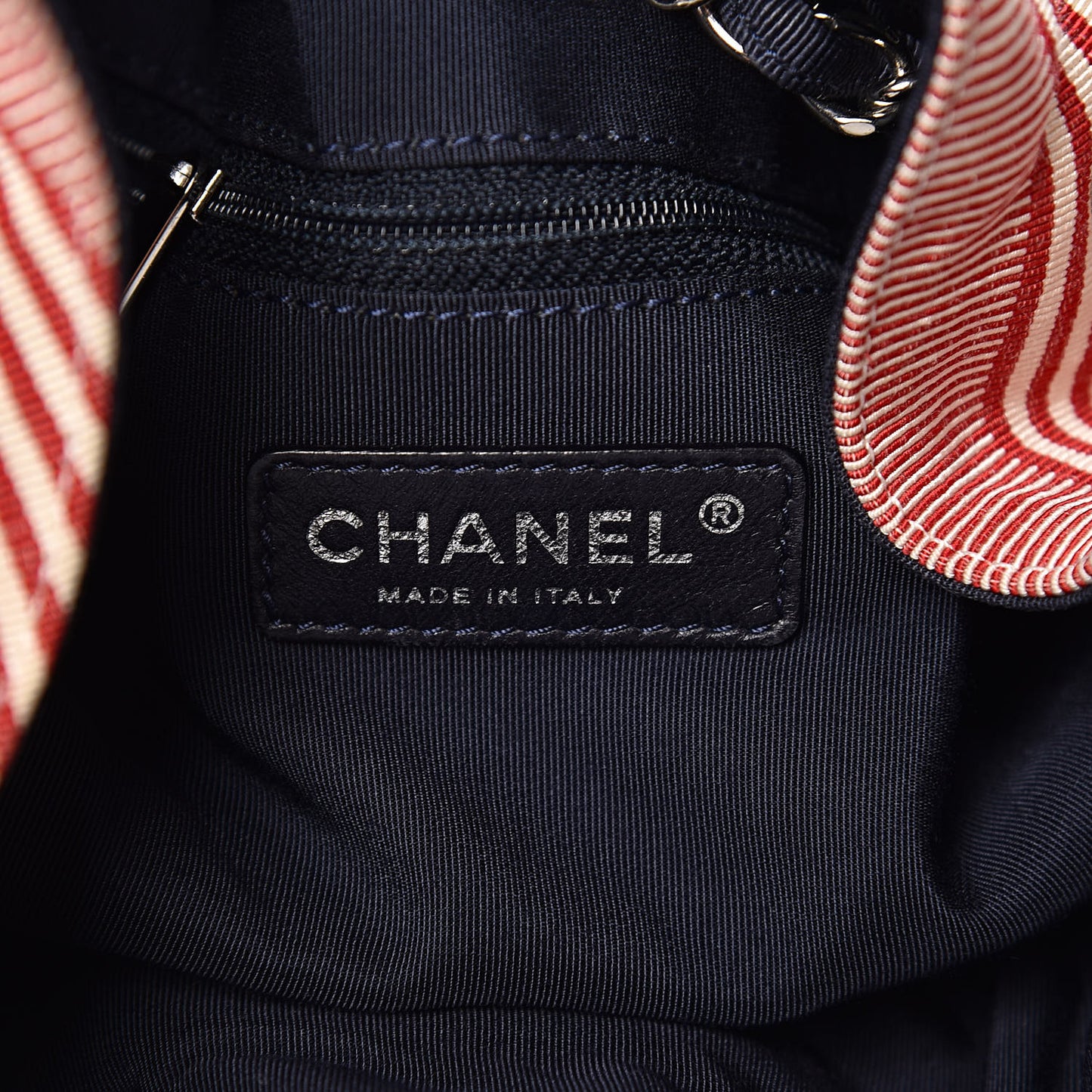 Denim Quilted Large Stretch Spirit Cabas Blue