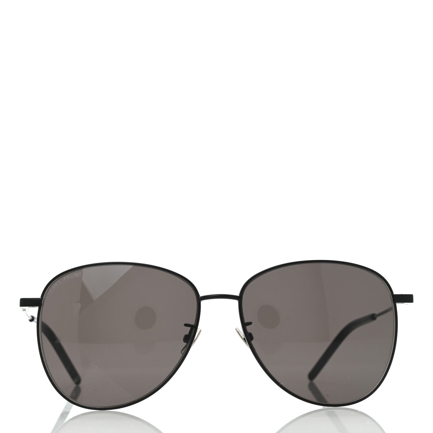 Saint Laurent Aviator SL 328/K Sunglasses Black 2 of 7