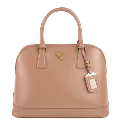 Prada Saffiano Vernice Open Promenade Tote Cammeo 1 of 10