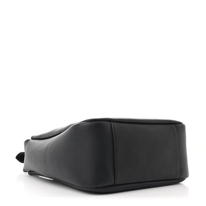 Saint Laurent Smooth Calfskin Small Le 5 A 7 Soft Hobo Black 4 of 10