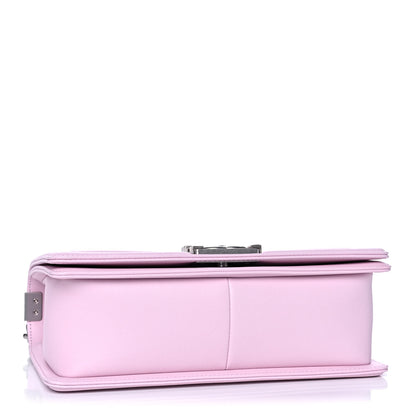 Chanel Lambskin Quilted Medium Boy Flap Light Pink 3 of 13