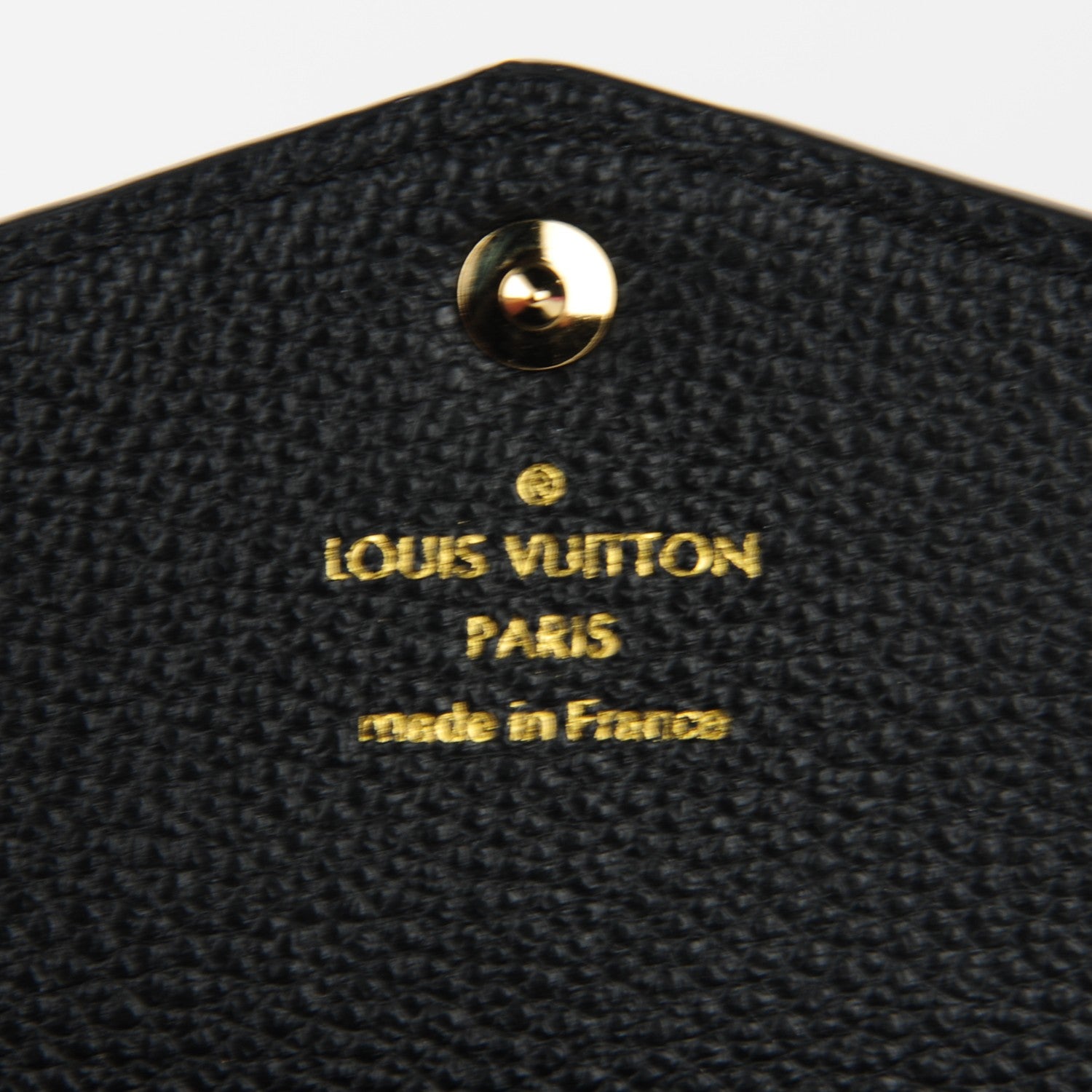 Louis Vuitton Empreinte Key Pouch Black 6 of 7