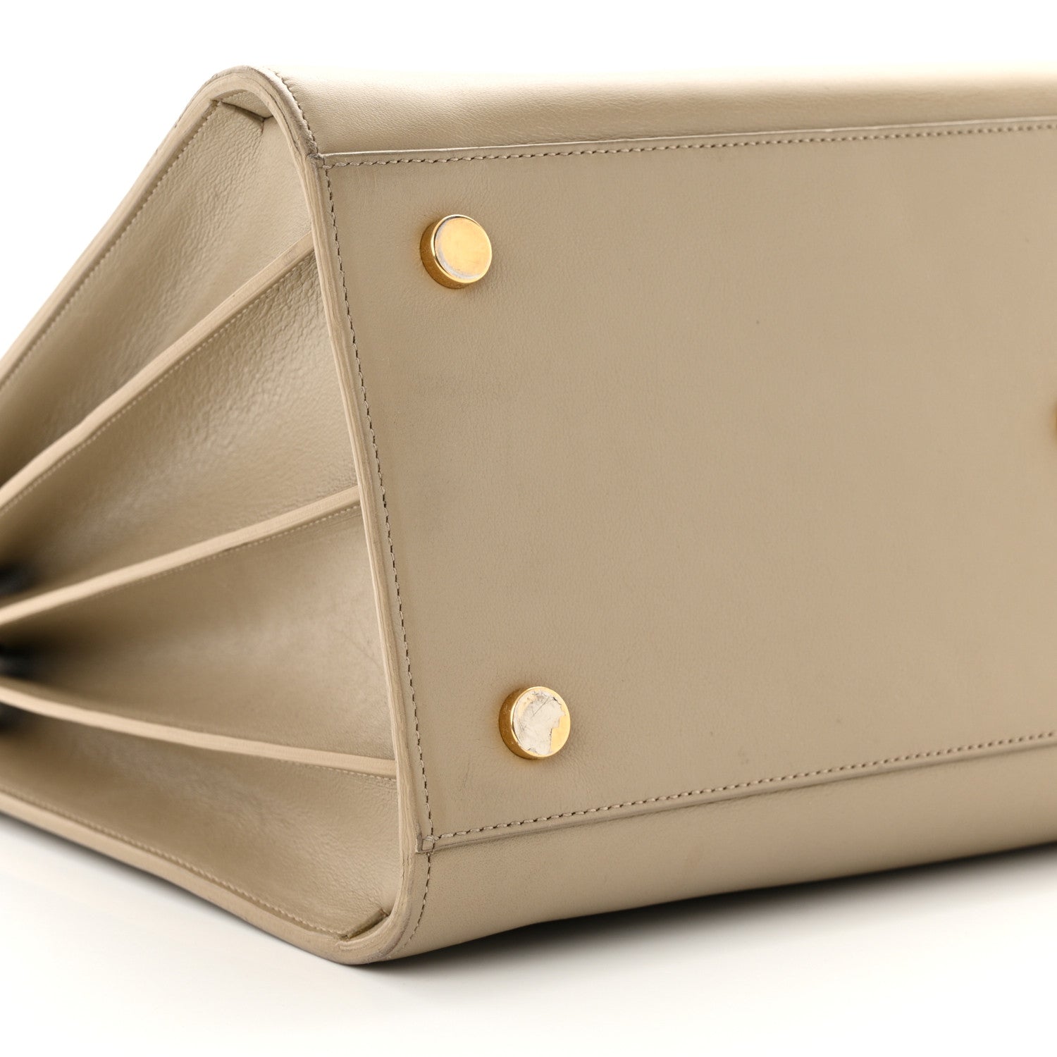 Saint Laurent Calfskin Large Sac de Jour Carryall Beige 9 of 16