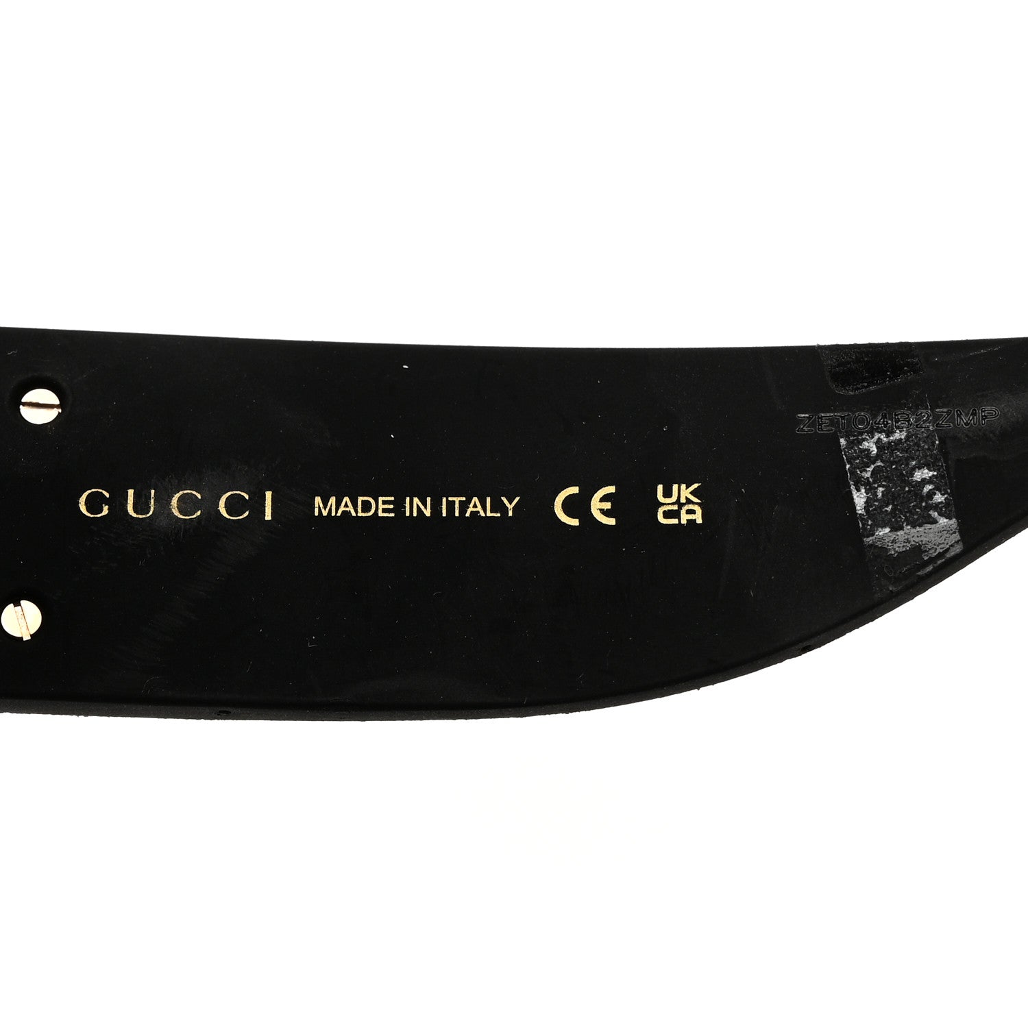 Gucci Square Frame Glitter GG0102S Sunglasses Black 6 of 8