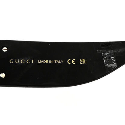 Gucci Square Frame Glitter GG0102S Sunglasses Black 6 of 8