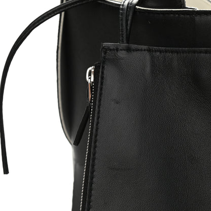 Bottega Veneta Nappa Maxi Intrecciato Arco Tote Black White 15 of 15