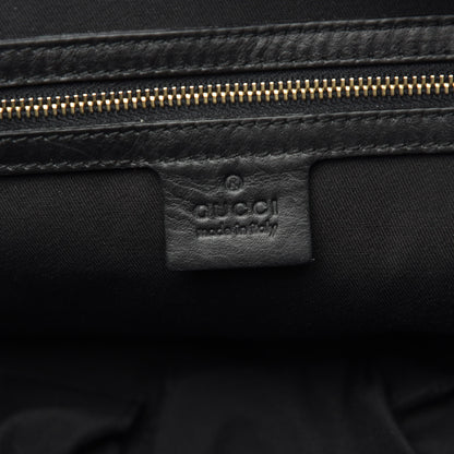 Gucci Calfskin Ruffle Medium Sabrina Boston Tote Black 6 of 11