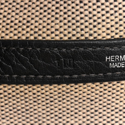 Hermes Toile Negonda Garden Party 36 MM Tote Black Ecru 7 of 10