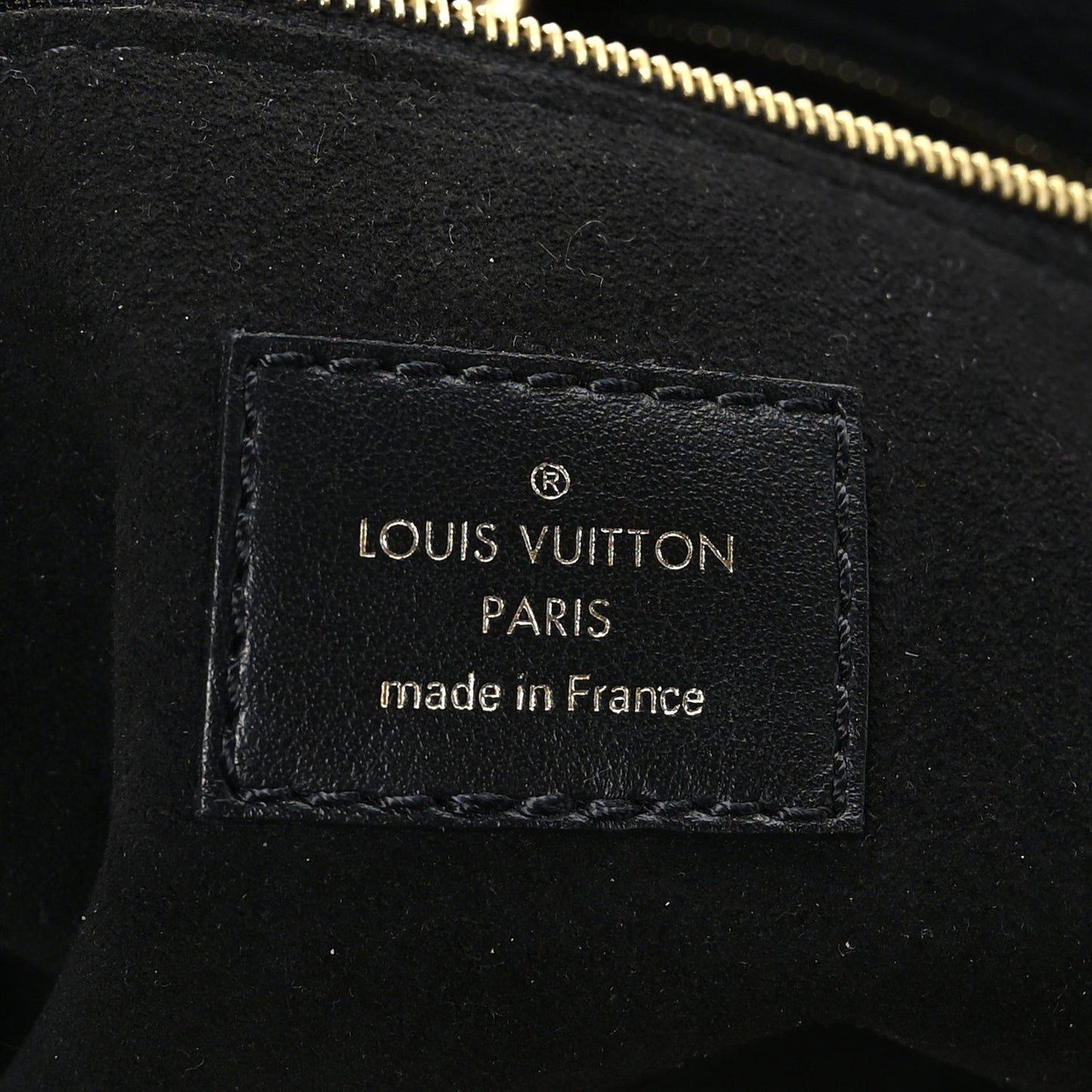 Calfskin Monogram On My Side PM Black