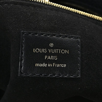 Louis Vuitton Calfskin Monogram On My Side PM Black 6 of 8