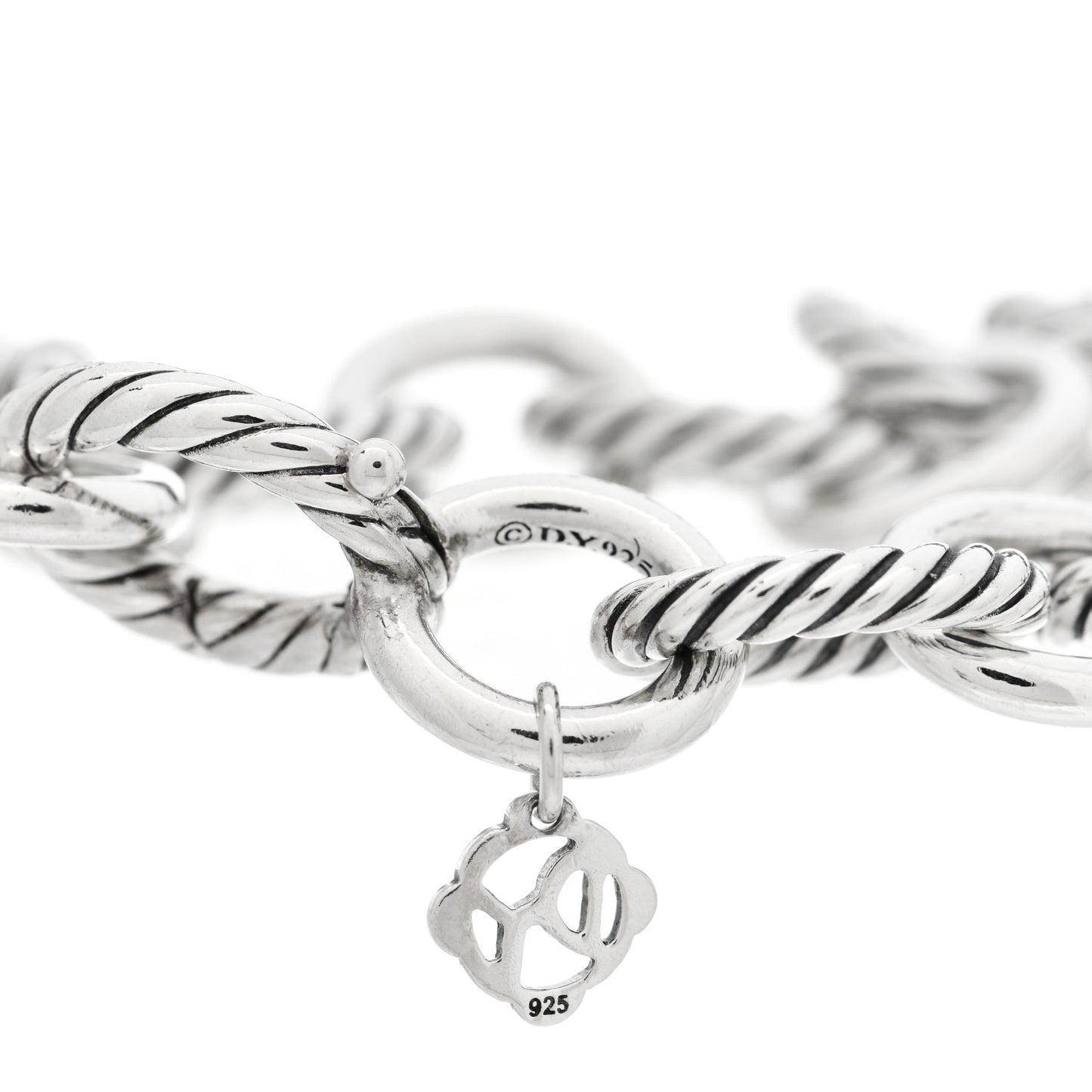 Sterling Silver 12mm Large Oval Link Bracelet