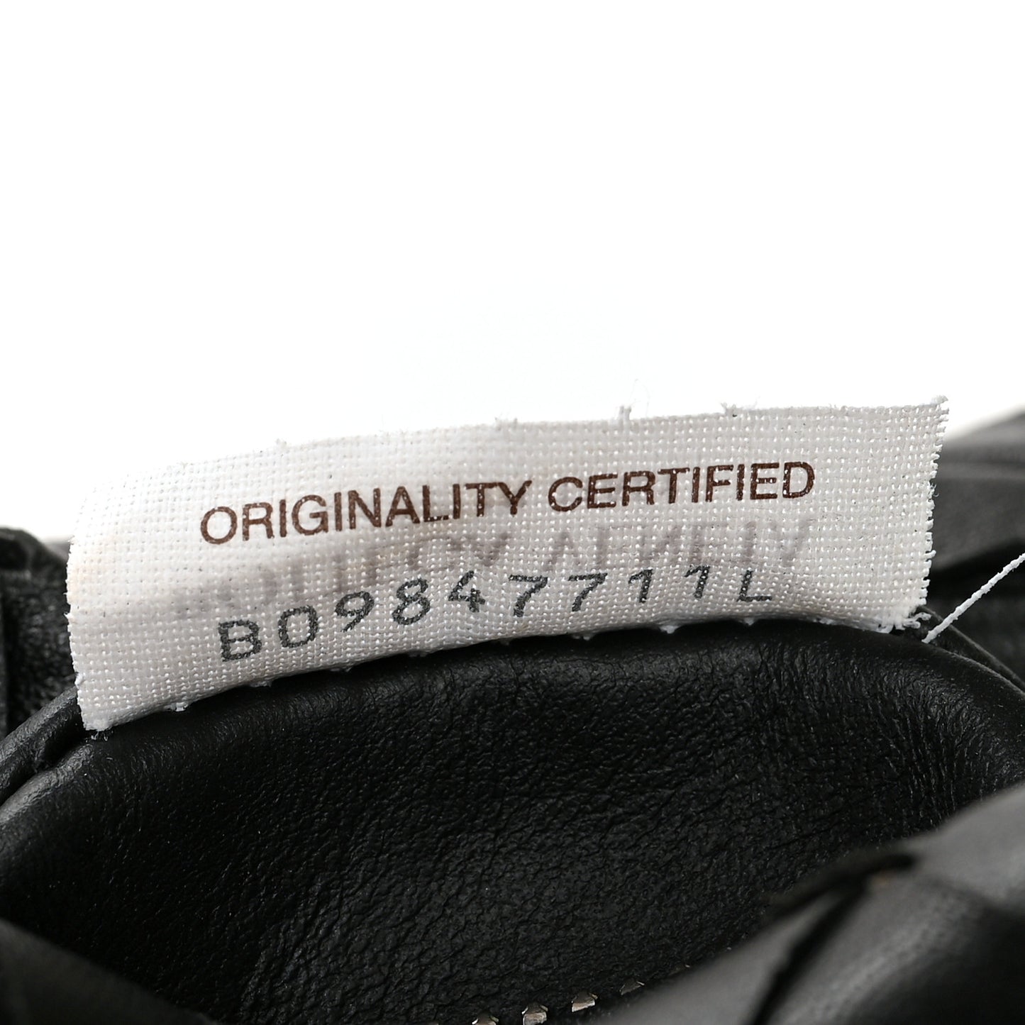 Nappa Intrecciato Mini Jodie Black