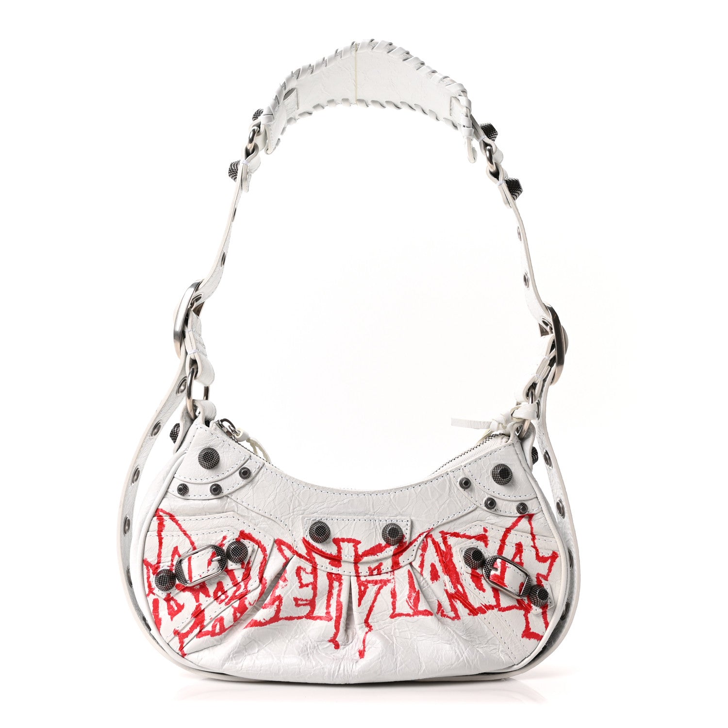 Balenciaga Agneau Arena Lunar New Year Graffiti Logo Le Cagole