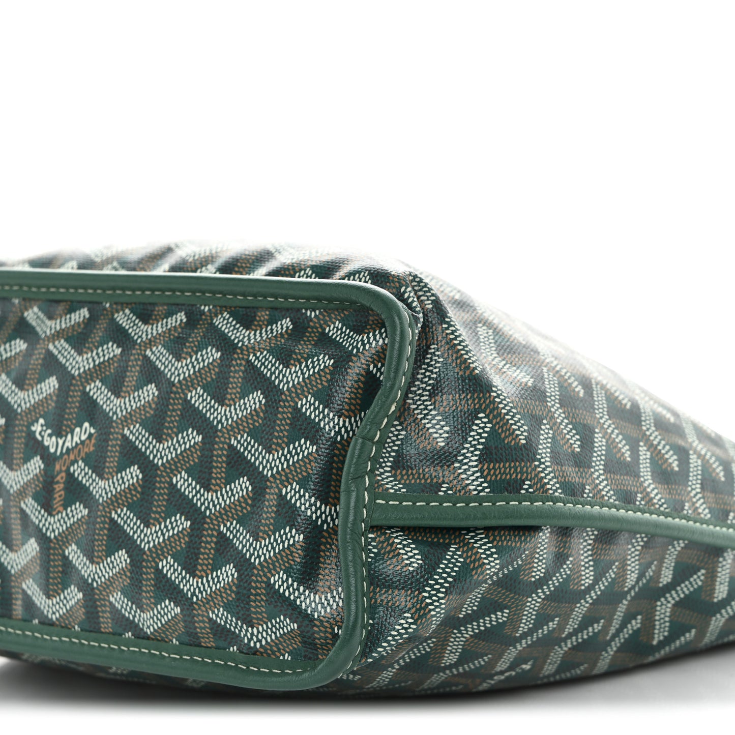 Goyardine Reversible Mini Anjou Green