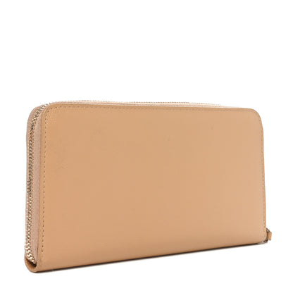 Chanel Caviar Studded Deauville Large Zip Around Wallet Beige 3 of 12