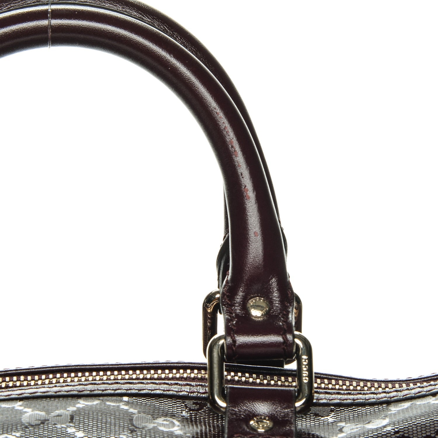 Gucci Imprime Monogram Medium Joy Boston Bordeaux 11 of 11
