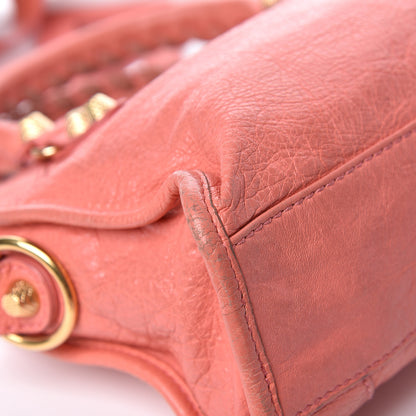 Balenciaga Agneau Giant 12 Gold Hardware Mini City Rose Azalee Rose Jaipur 10 of 20