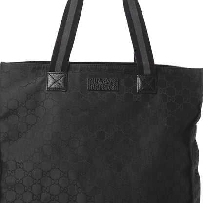 Gucci Nylon Monogram Vertical Tote Black 6 of 8