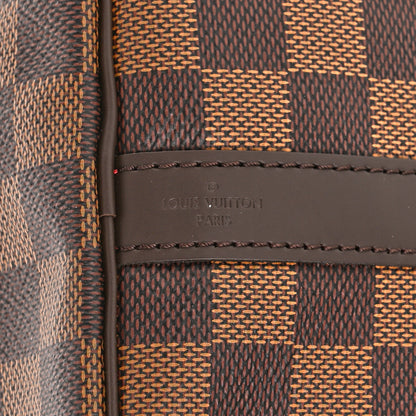 Louis Vuitton Damier Ebene Speedy Bandouliere 25 6 of 9