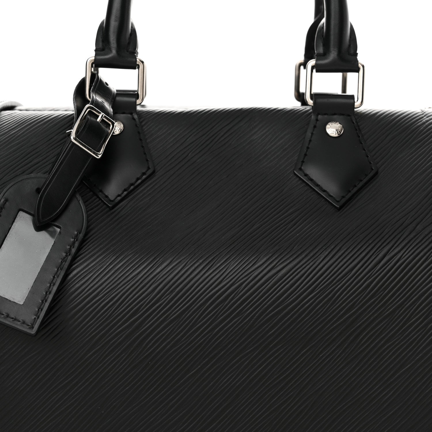 Louis Vuitton Epi Speedy Bandouliere 25 Black 8 of 17