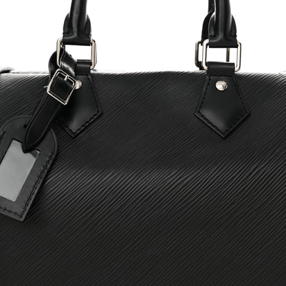 Louis Vuitton Epi Speedy Bandouliere 25 Black 8 of 17