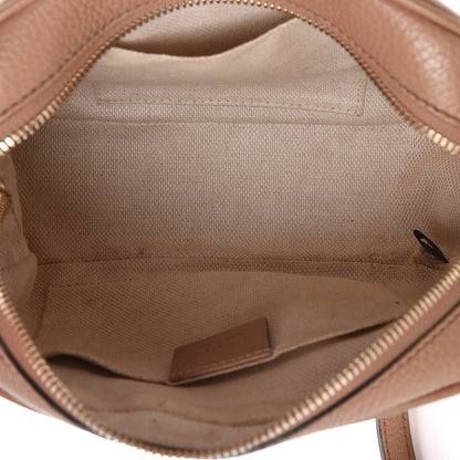 Gucci Pebbled Calfskin Small Soho Disco Bag Camelia 5 of 11