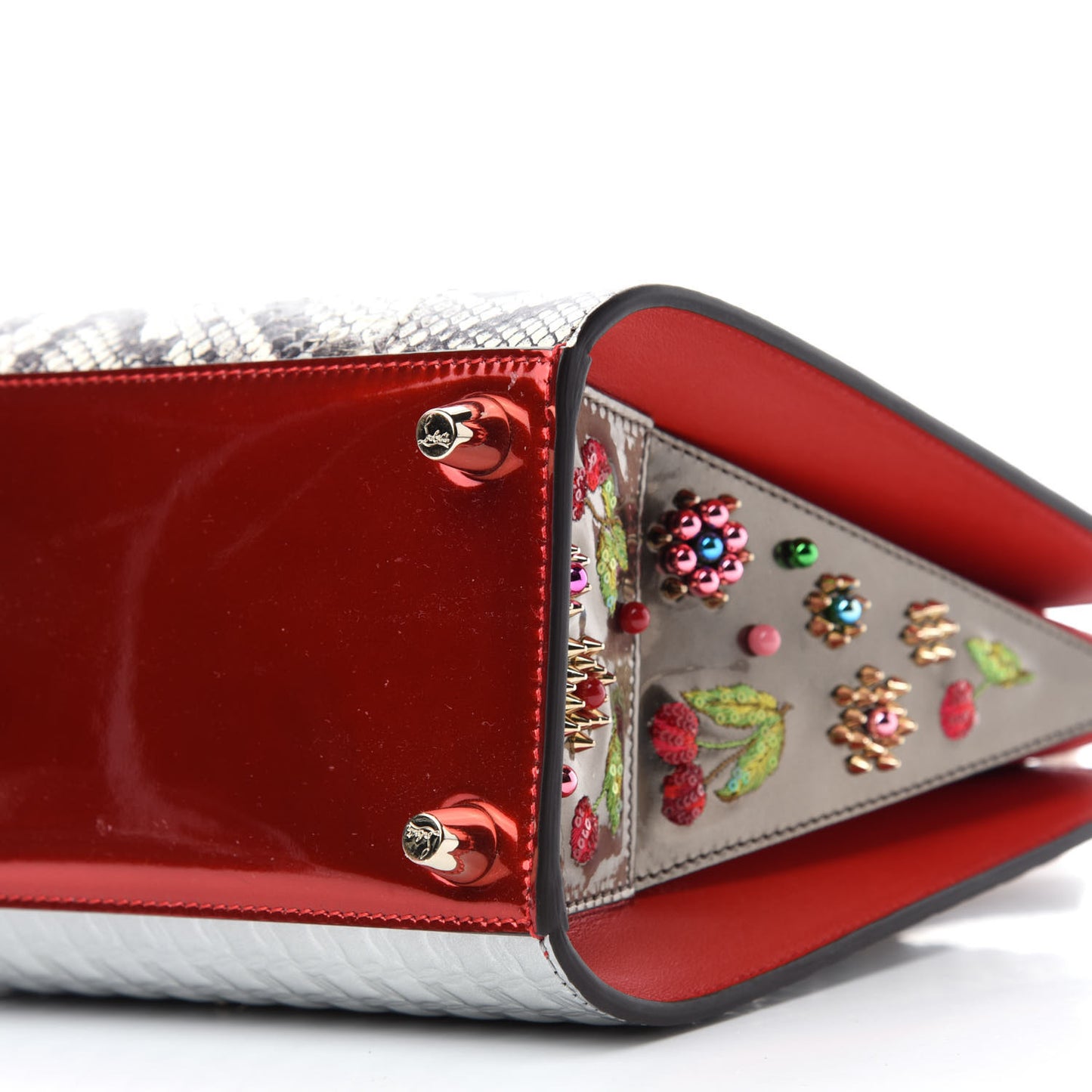 Watersnake Specchio Small Cherry Paloma Roccia Silver
