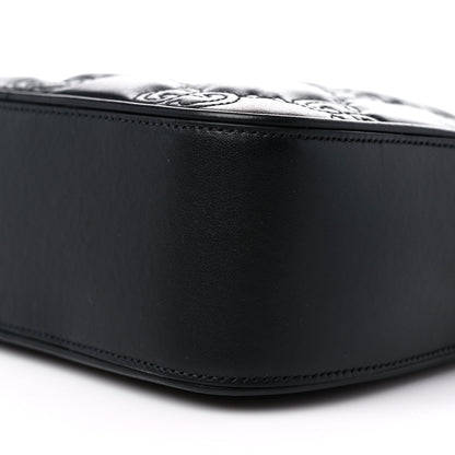 Gucci Calfskin GG Matelasse Shoulder Bag Black Natural 9 of 13