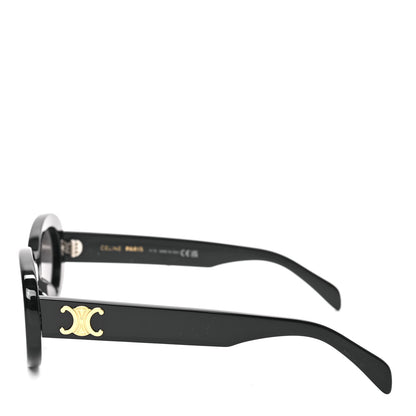 Celine Acetate Triomphe 01 Sunglasses CL 40194U Black 6 of 14