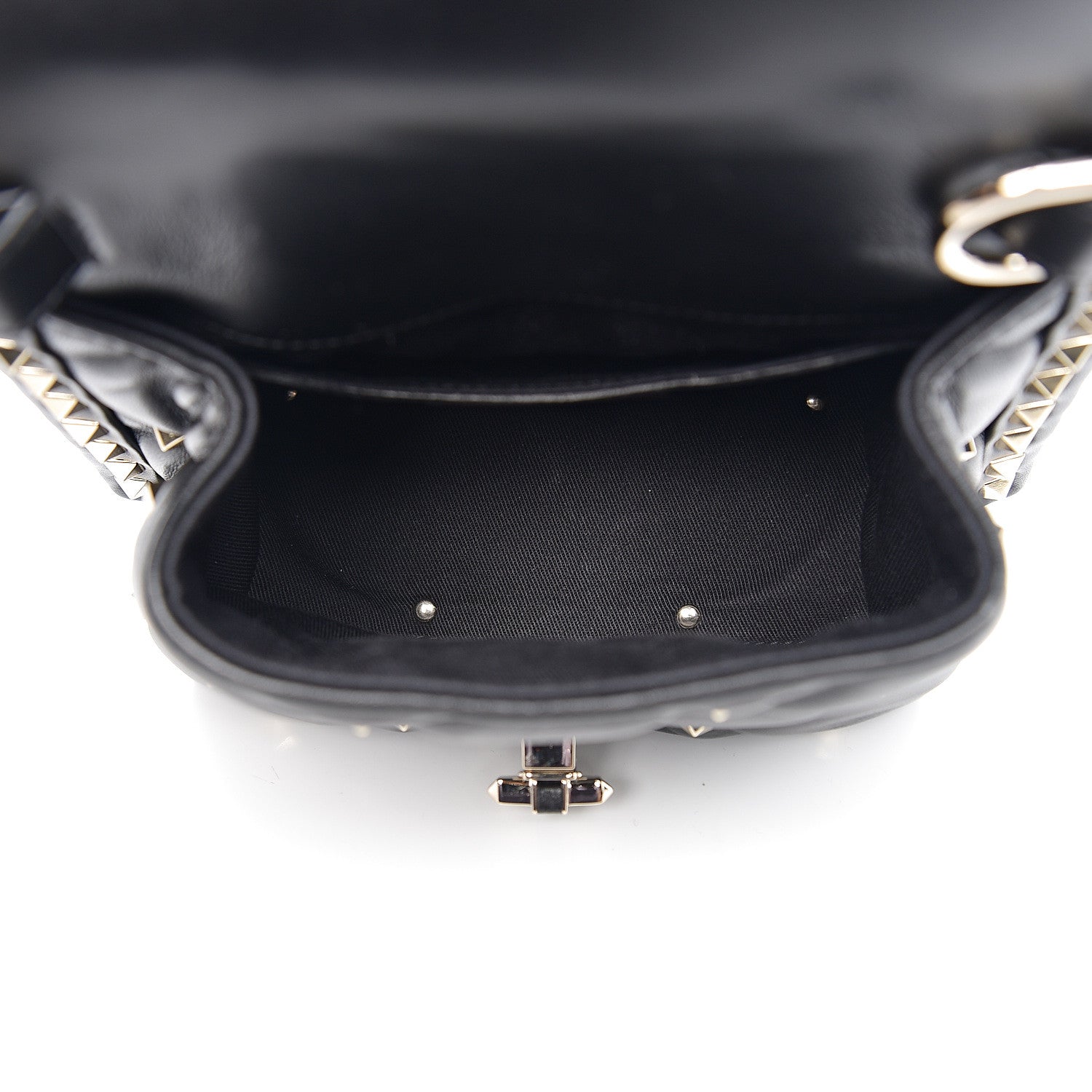 Valentino Garavani Nappa Mini Candystud Top Handle Bag Black 4 of 8