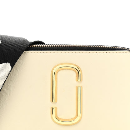 Marc Jacobs Saffiano Small Snapshot Camera Bag Cloud White Multicolor 9 of 15