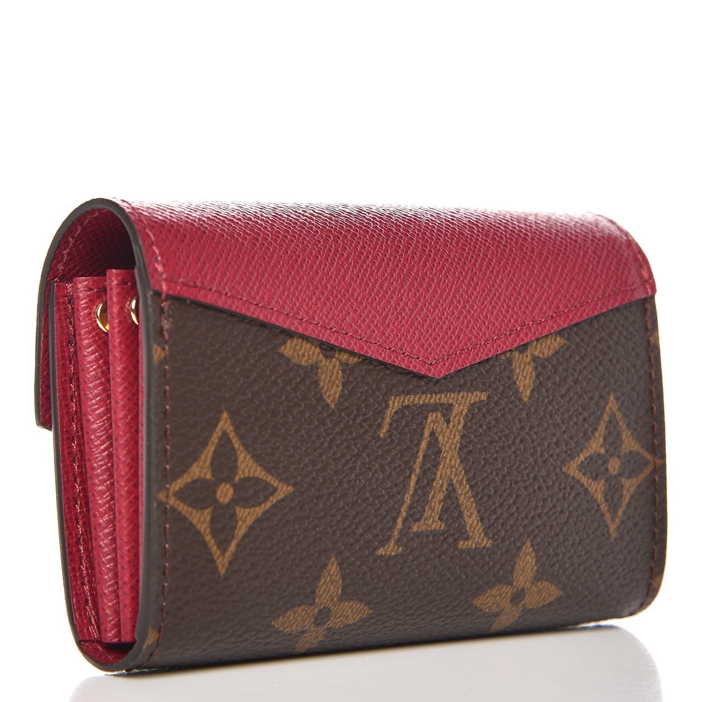 Monogram Sarah Multicartes Fuchsia