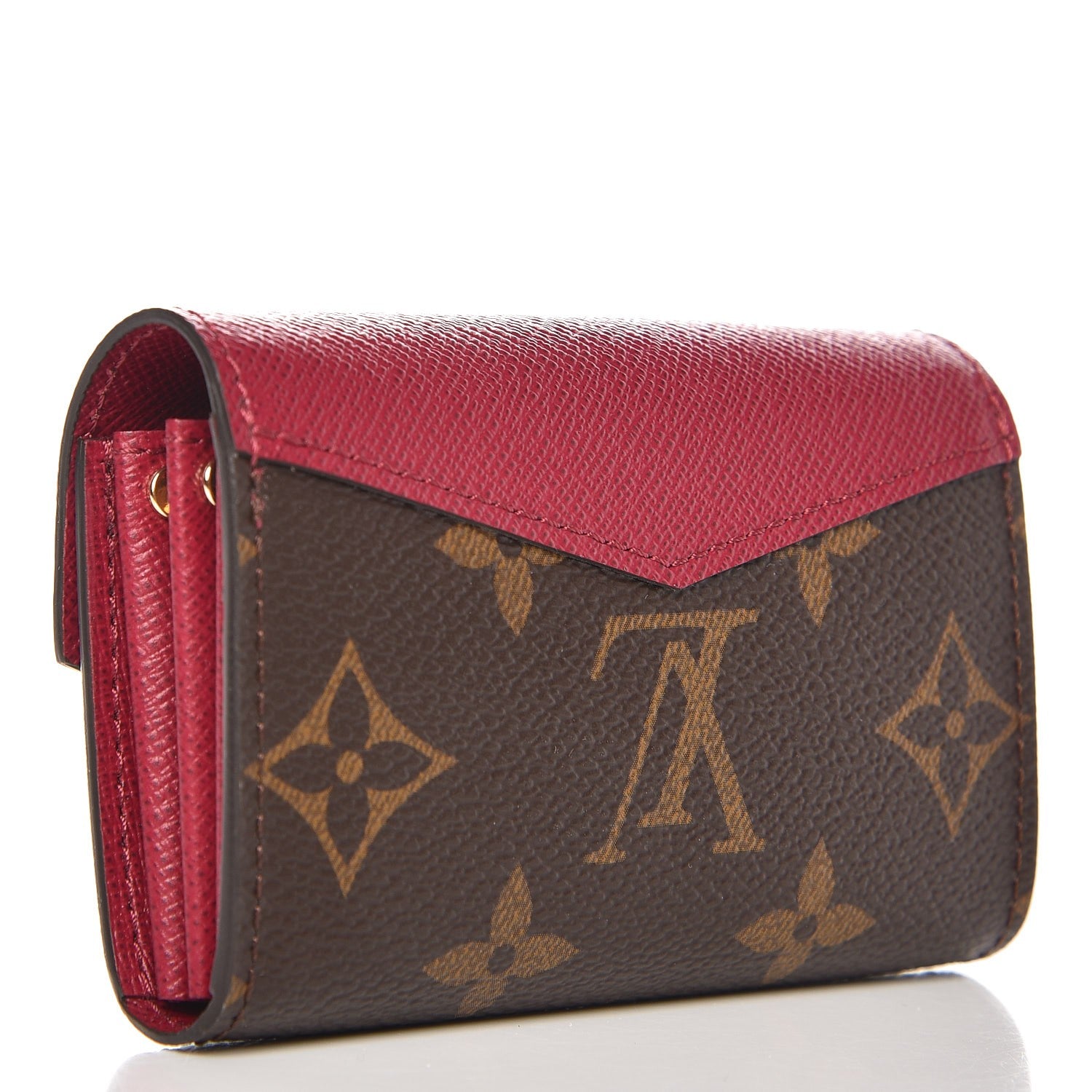 Louis Vuitton Monogram Sarah Multicartes Fuchsia 3 of 6