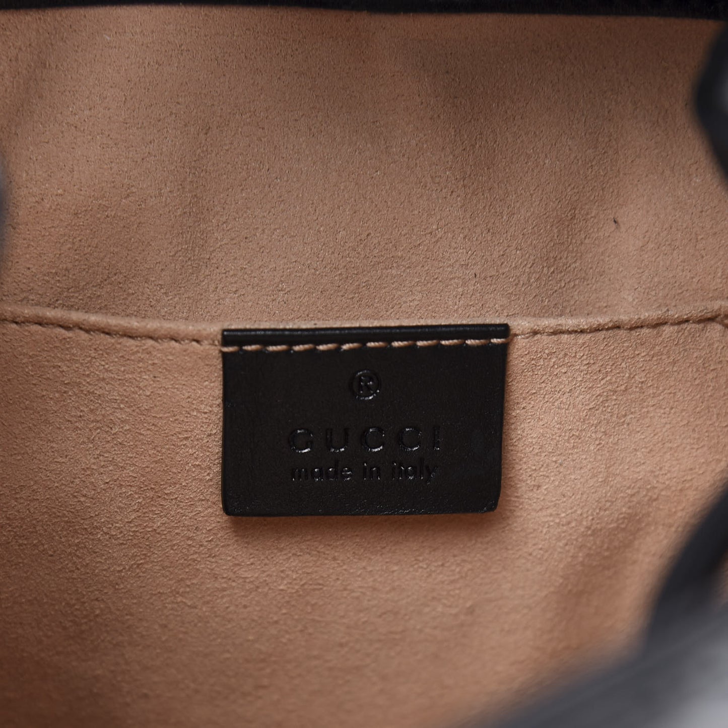 Calfskin Matelasse GG Marmont Flap Backpack Black