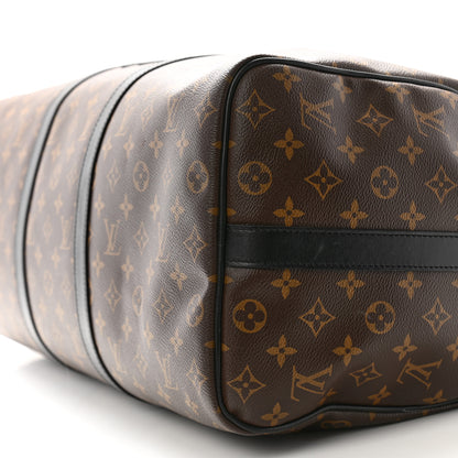 Louis Vuitton Monogram Embroidered Cartoon LV Friends Keepall Bandouliere 50 9 of 11