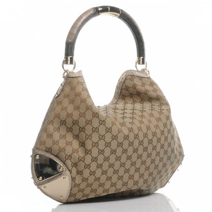 Gucci Monogram Large Crest Patchwork Embroidered Indy 3 of 8