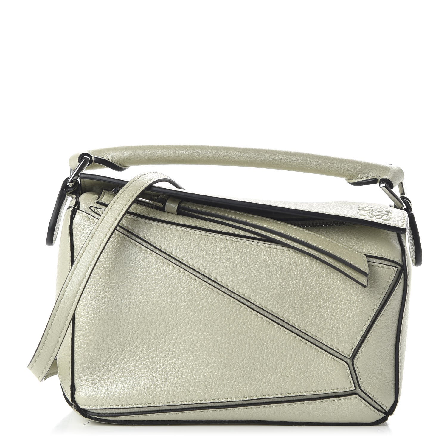 Loewe Calfskin Mini Puzzle Bag Sage 1 of 9
