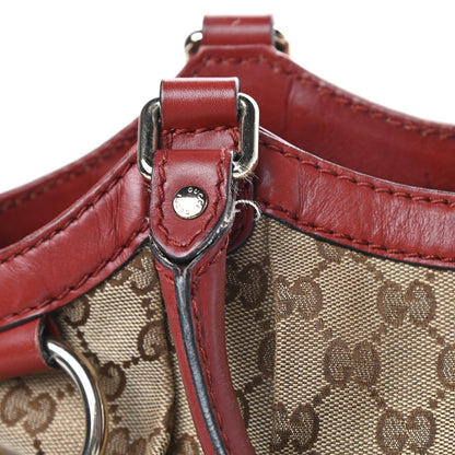Gucci Monogram Medium Sukey Tote Dark Red 22 of 22