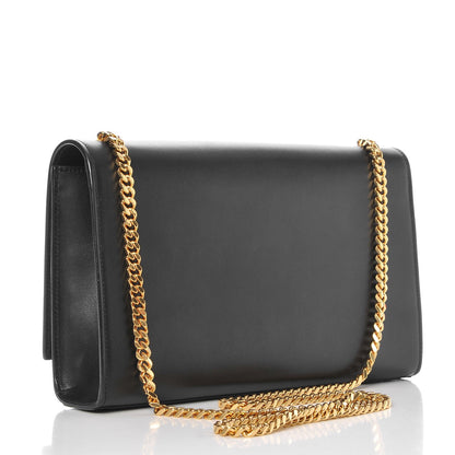Saint Laurent Smooth Calfskin Medium Classic Monogram Kate Tassel Satchel Black 3 of 7