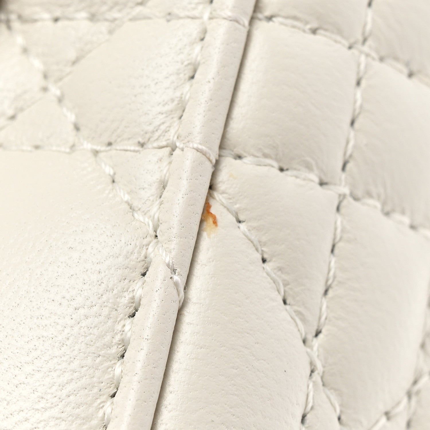Christian Dior Lambskin Cannage Small My ABCDior Lady Dior White 11 of 19
