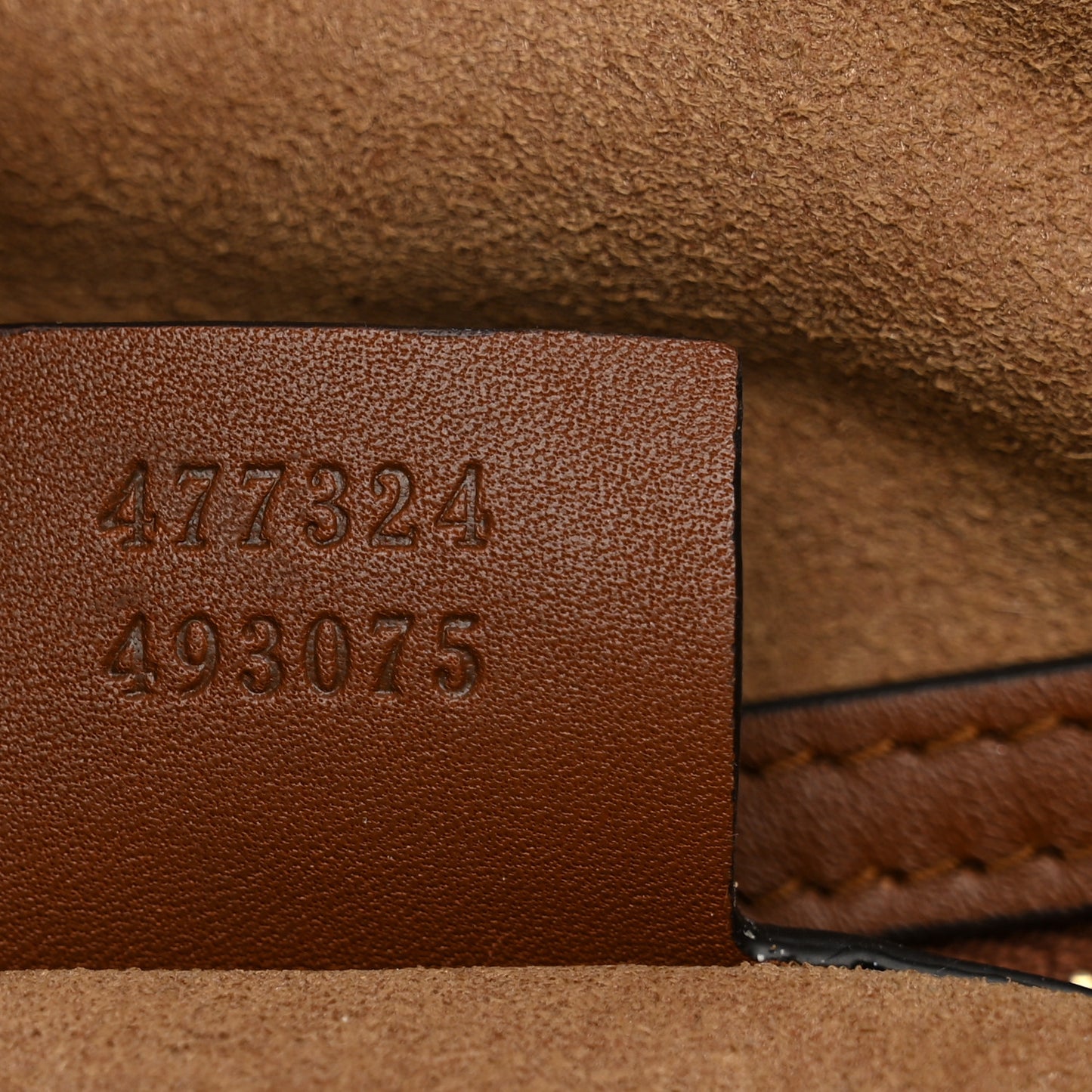 GG Supreme Monogram Large Linea A Hobo Light Brown