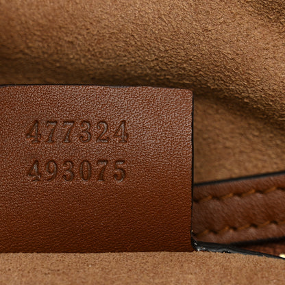 Gucci GG Supreme Monogram Large Linea A Hobo Light Brown 7 of 10