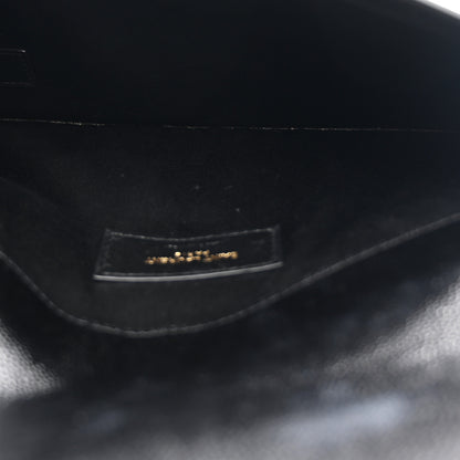 Saint Laurent Grain De Poudre Uptown Pouch Black 4 of 7