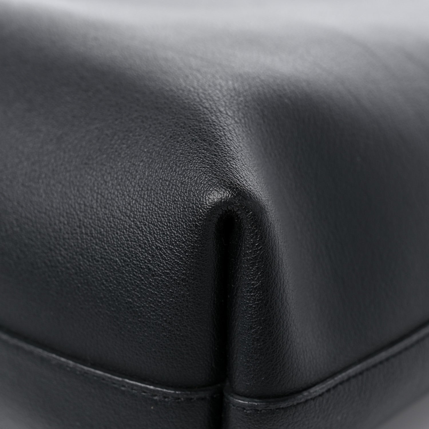 Saint Laurent Calfskin Medium Shopping Tote Black 11 of 15