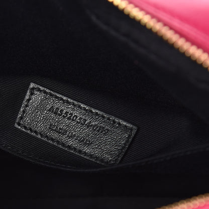 Saint Laurent Calfskin Matelasse Monogram Lou Camera Bag Bright Pink 7 of 9