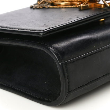 Saint Laurent Calfskin Small Classic Monogram Kate Tassel Satchel Black 8 of 26