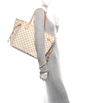 Louis Vuitton Damier Azur Neo Neverfull MM 2 of 9